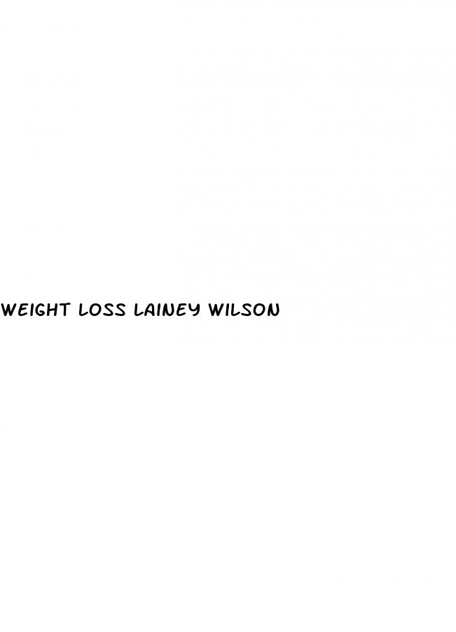 weight loss lainey wilson