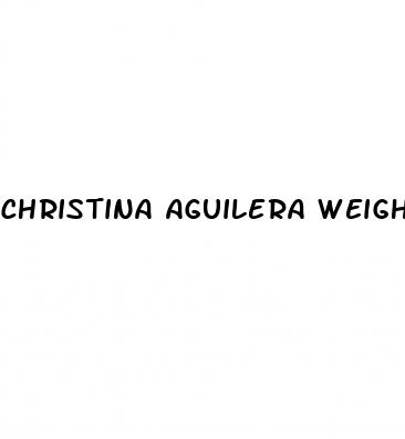 christina aguilera weight loss keto