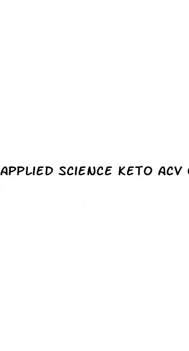 applied science keto acv gummies reviews