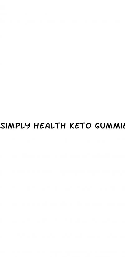 simply health keto gummies