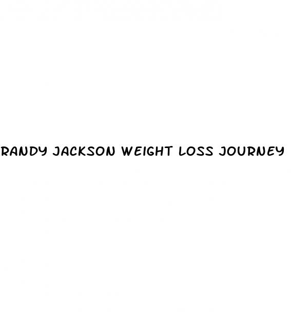 randy jackson weight loss journey