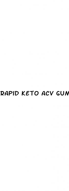 rapid keto acv gummies amazon