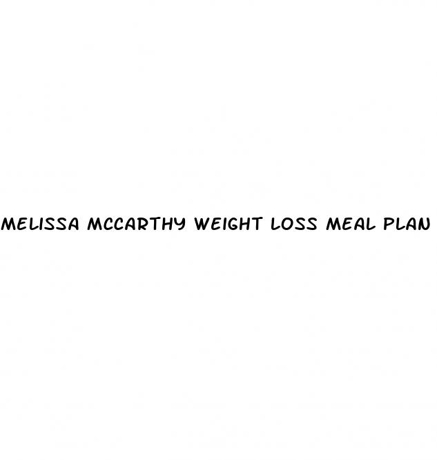 melissa mccarthy weight loss meal plan