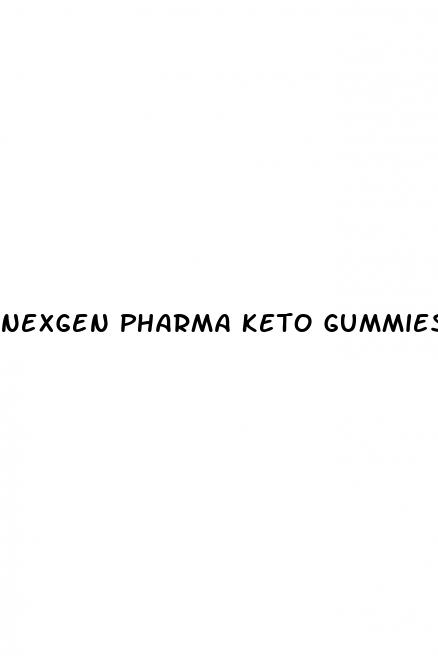 nexgen pharma keto gummies