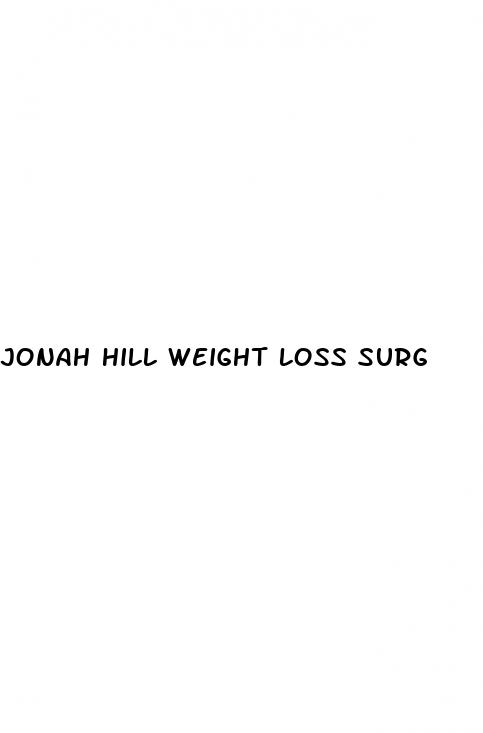 jonah hill weight loss surg