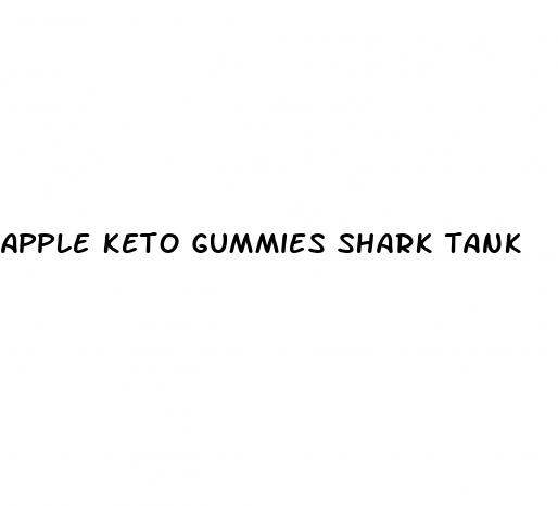 apple keto gummies shark tank