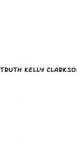 truth kelly clarkson weight loss