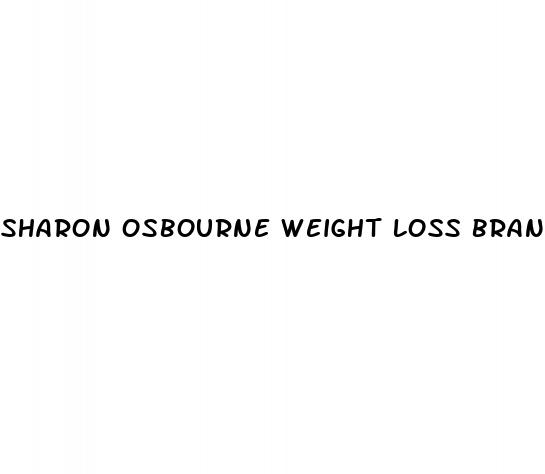 sharon osbourne weight loss brand