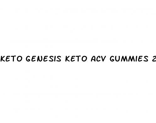 keto genesis keto acv gummies 250mg