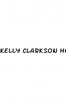 kelly clarkson how much weight loss