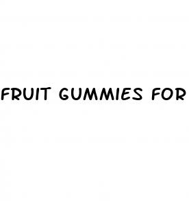 fruit gummies for weight loss