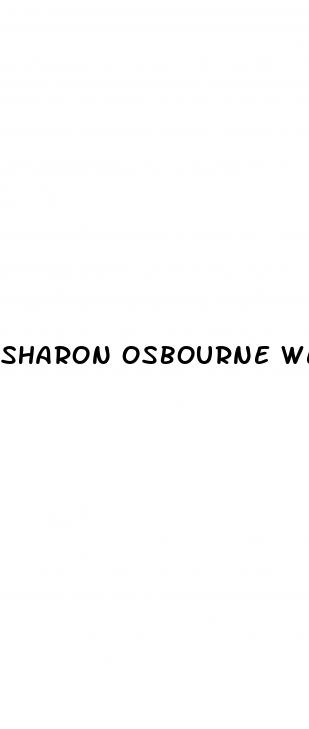 sharon osbourne weight loss before and after