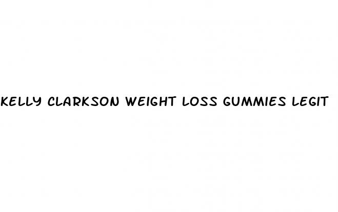 kelly clarkson weight loss gummies legit