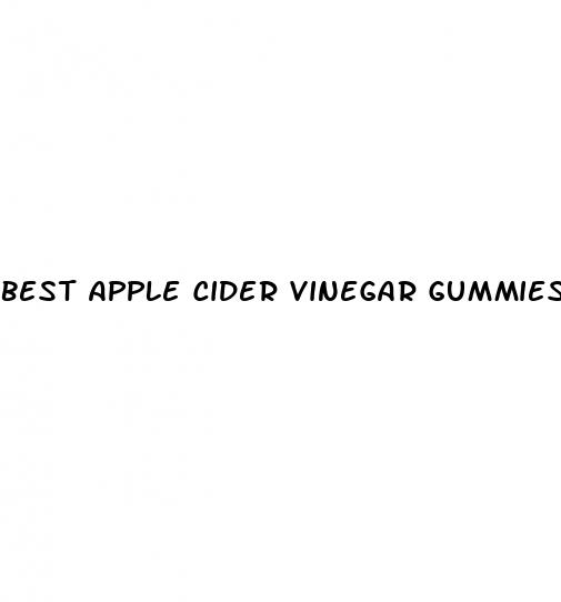 best apple cider vinegar gummies for weight loss