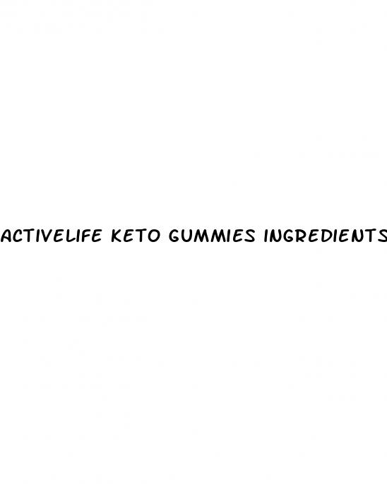 activelife keto gummies ingredients