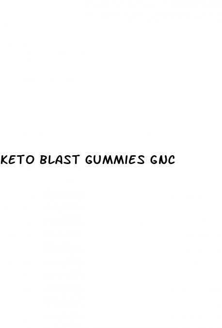 keto blast gummies gnc