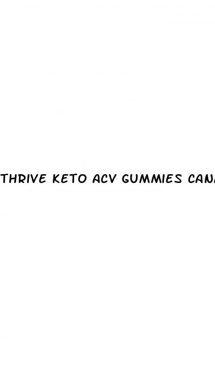 thrive keto acv gummies canada