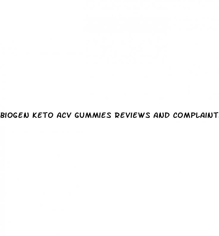 biogen keto acv gummies reviews and complaints