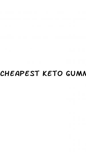 cheapest keto gummies