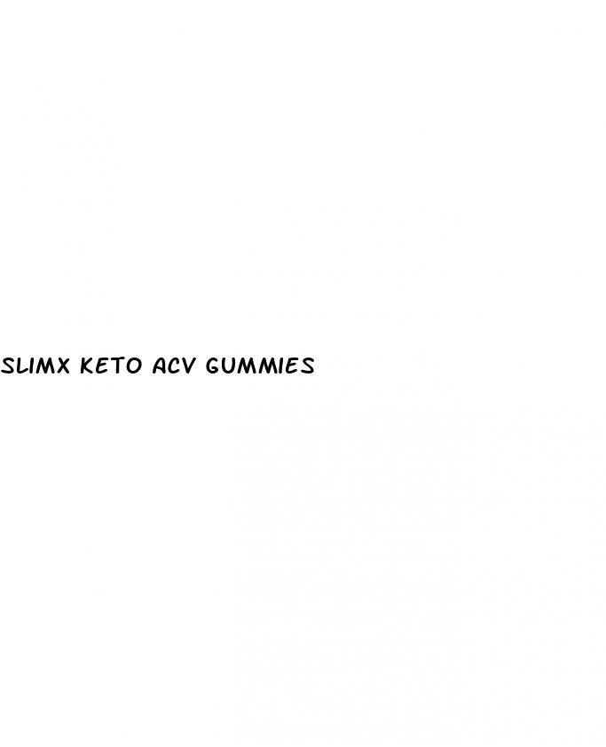 slimx keto acv gummies