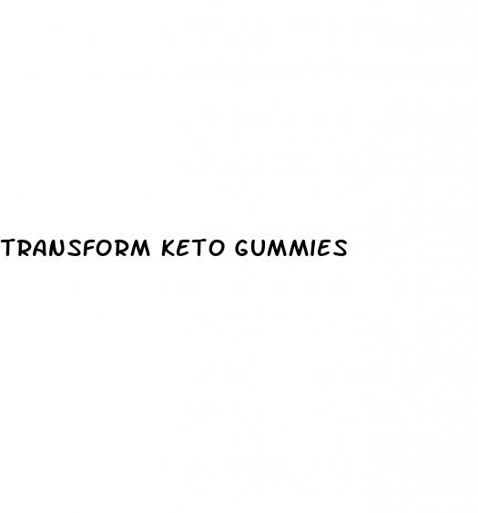 transform keto gummies