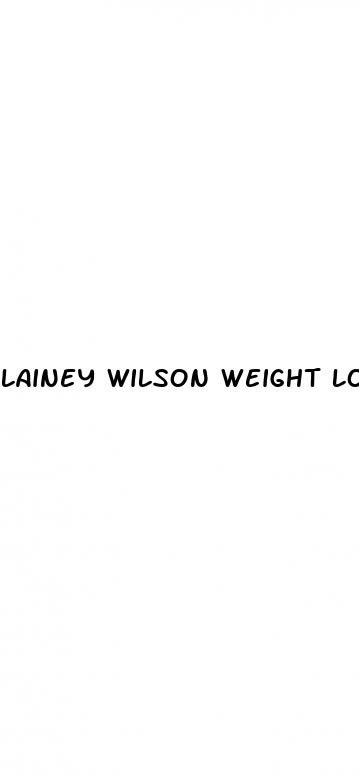 lainey wilson weight loss journey