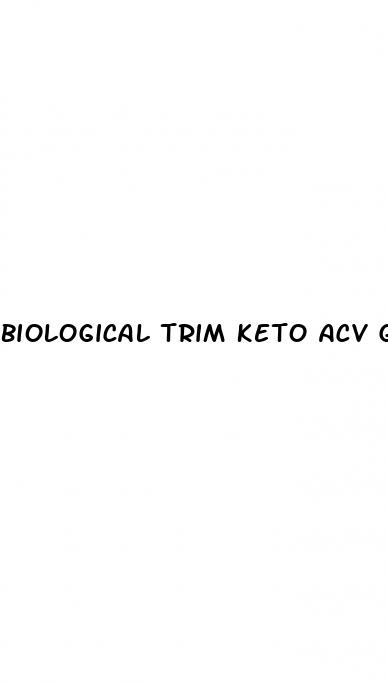 biological trim keto acv gummies