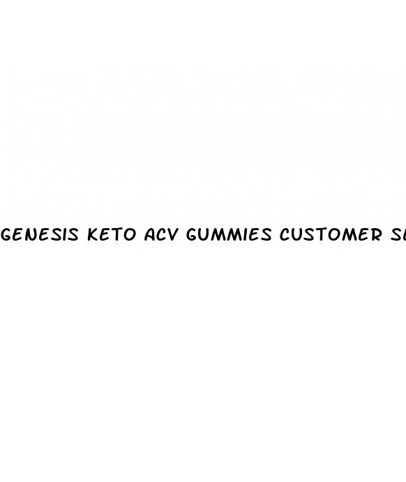 genesis keto acv gummies customer service number