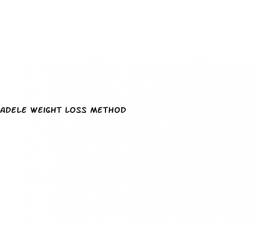 adele weight loss method