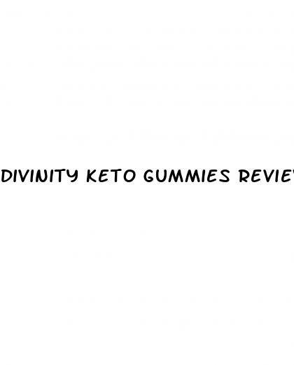 divinity keto gummies review