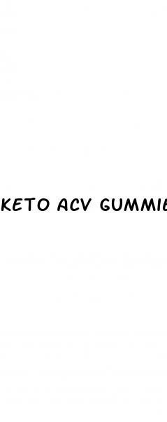 keto acv gummies dosage