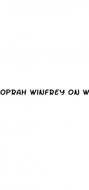 oprah winfrey on weight loss drugs