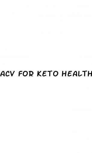 acv for keto health gummies