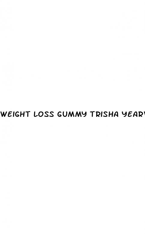 weight loss gummy trisha yearwood