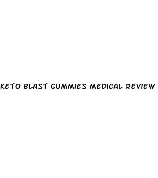 keto blast gummies medical review