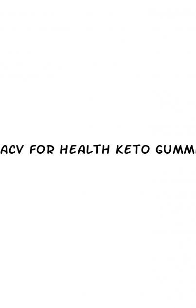 acv for health keto gummies reviews