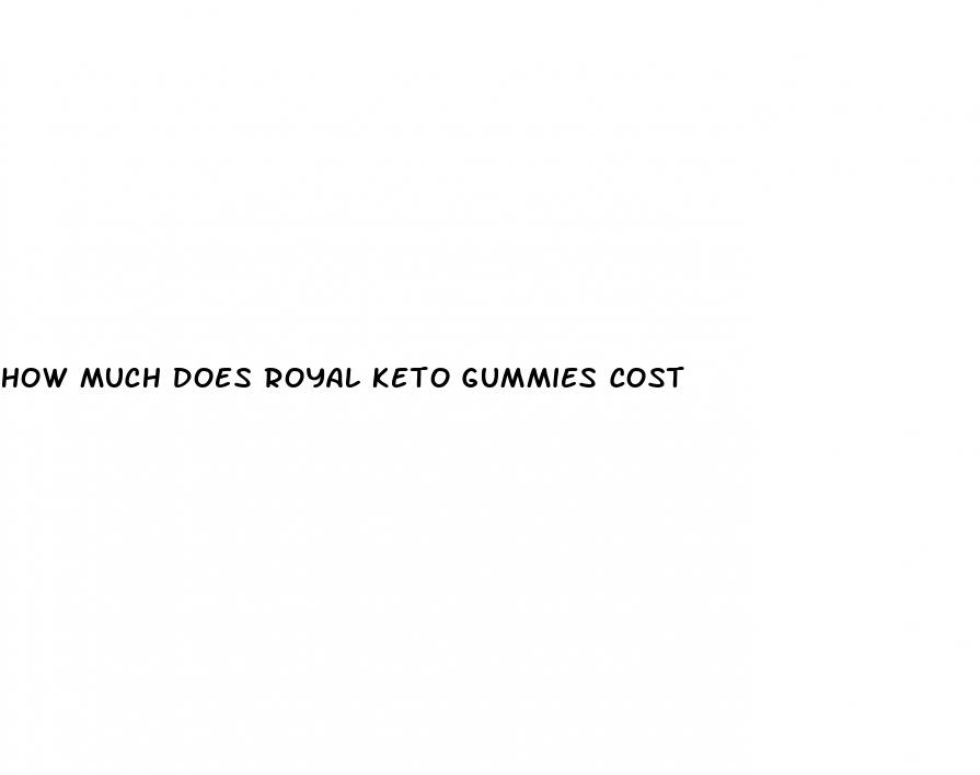 how much does royal keto gummies cost