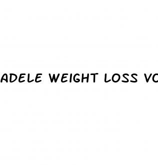 adele weight loss voice