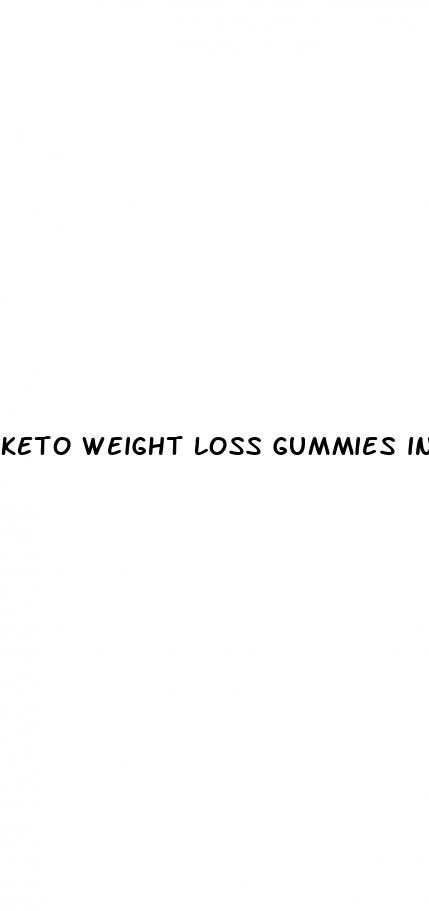 keto weight loss gummies ingredients