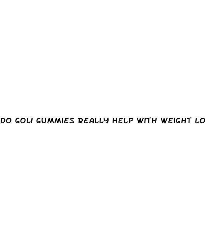 do goli gummies really help with weight loss