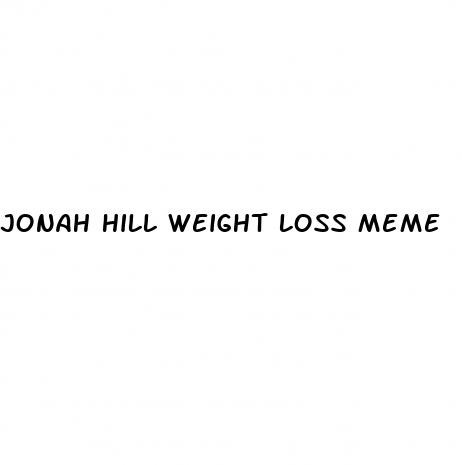 jonah hill weight loss meme