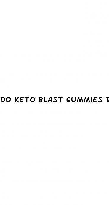 do keto blast gummies really work