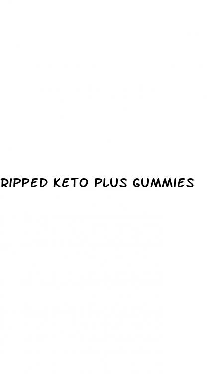 ripped keto plus gummies