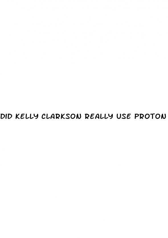 did kelly clarkson really use proton keto acv gummies