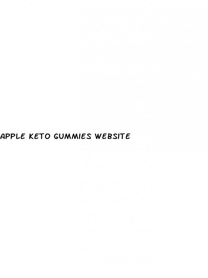 apple keto gummies website