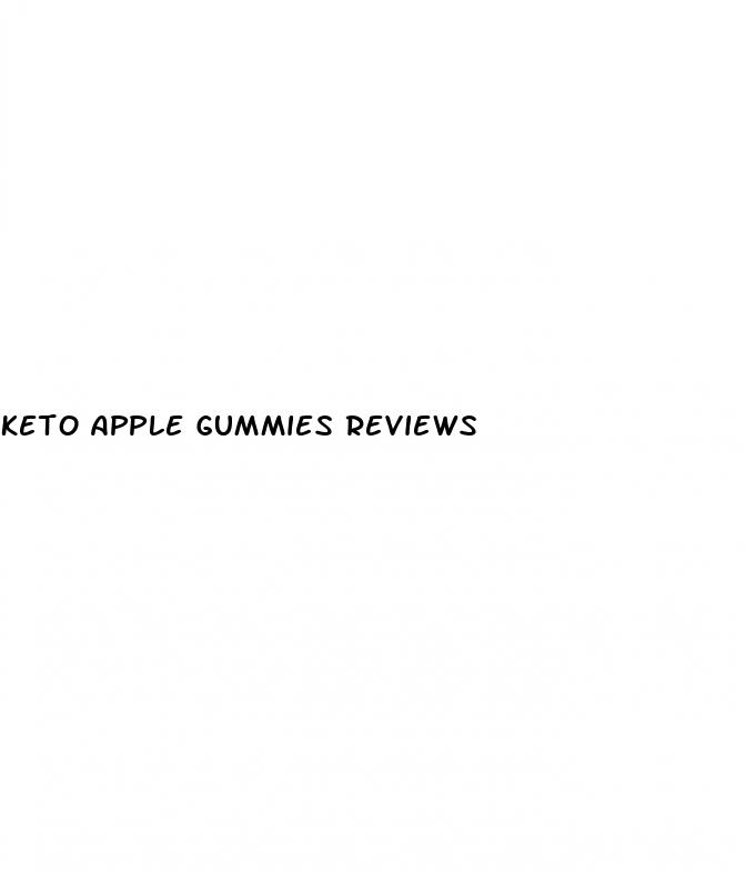 keto apple gummies reviews