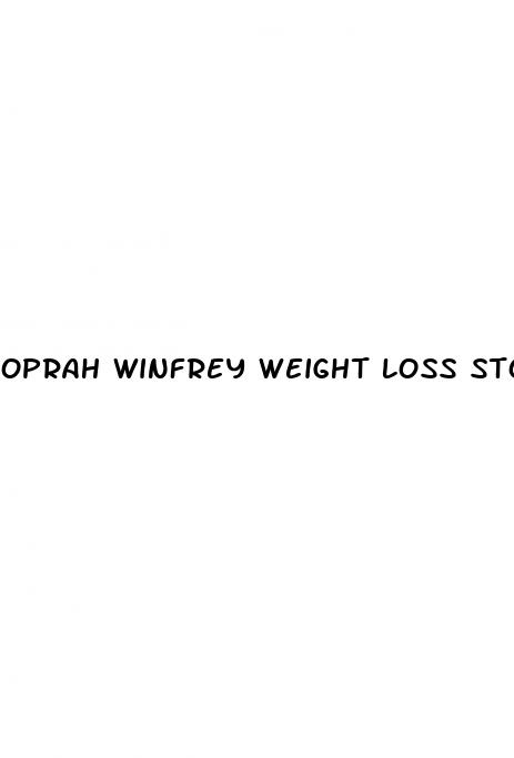 oprah winfrey weight loss story