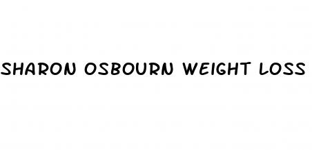 sharon osbourn weight loss