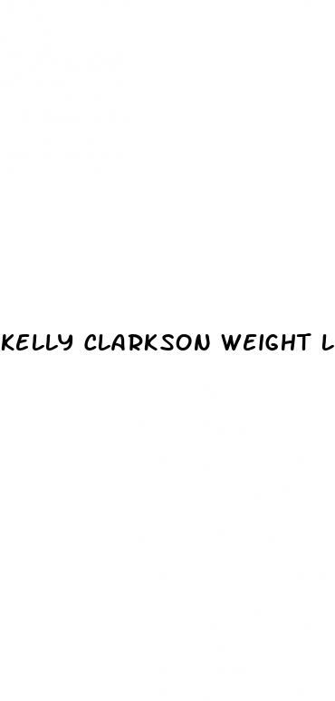 kelly clarkson weight loss meds