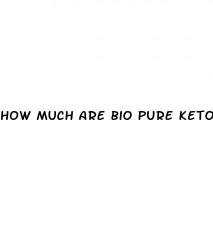 how much are bio pure keto gummies